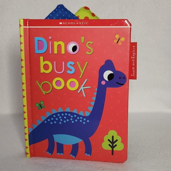 Scholastic Book Touch And Explore Dino's Busy Book - Picture 2 of 8